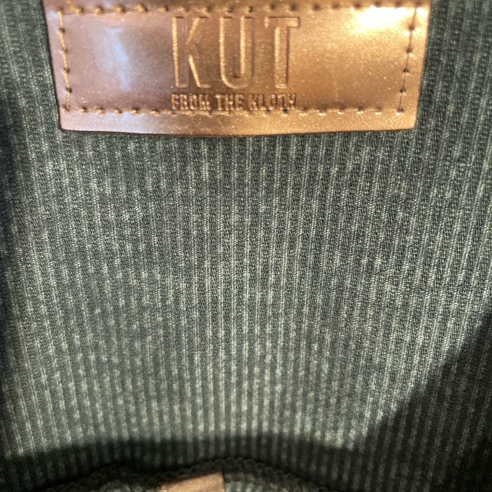 Kut from the Kloth Green Corduroy Jacket Size Small - Picture 5 of 8